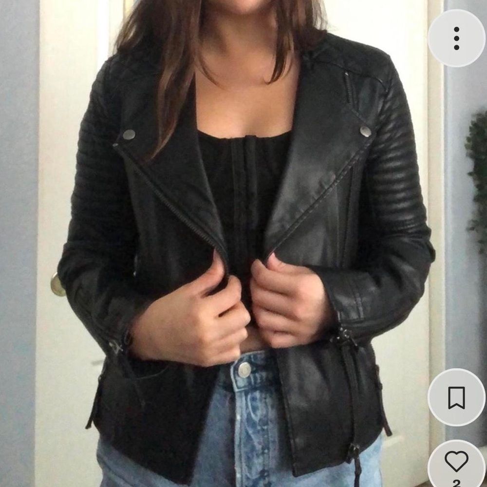 Leather jacket
